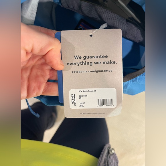 Patagonia Storm Racer Jacket Women’s XS New with Tags Blue - Picture 4 of 8